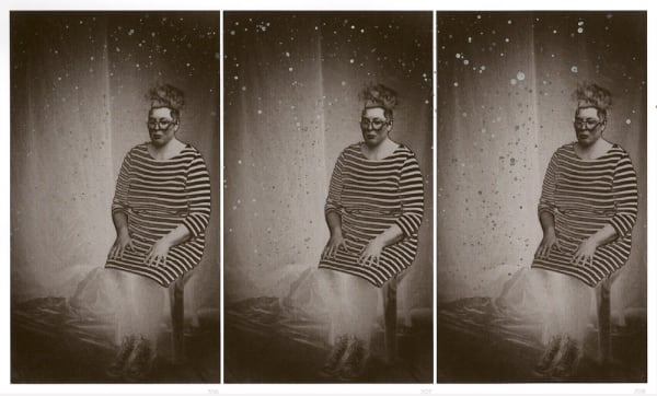 Sally Rees The Medium frames 706 - 708, 2012 Inkjet and watercolour on archival paper, unframed 295 x 210 mm