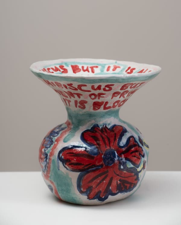 Georgia Morgan It is what you make it, 2021 stoneware, glaze & oxides 25 x 26 x 25.5 cm