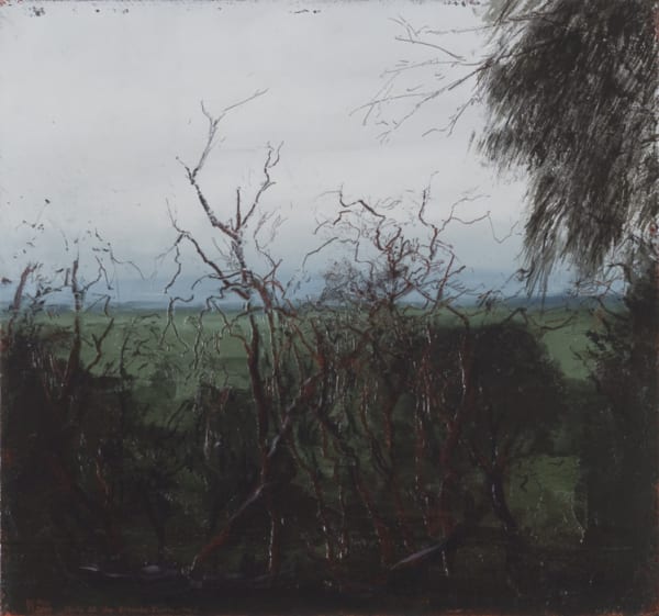 Philip Wolfhagen Study for the Extended Journey No.02, 2009 oil & beeswax on linen, unframed 46h x 49w cm