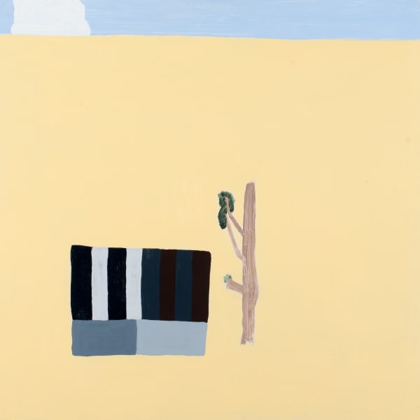 Neridah Stockley Farm I, 2022 acrylic on hardboard 61 x 61cm