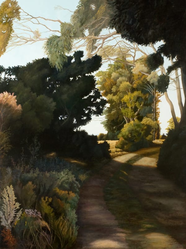 David Keeling Slow Walk, Coastal Track, 2012 oil on linen 184h x 138w cm (stretcher size)