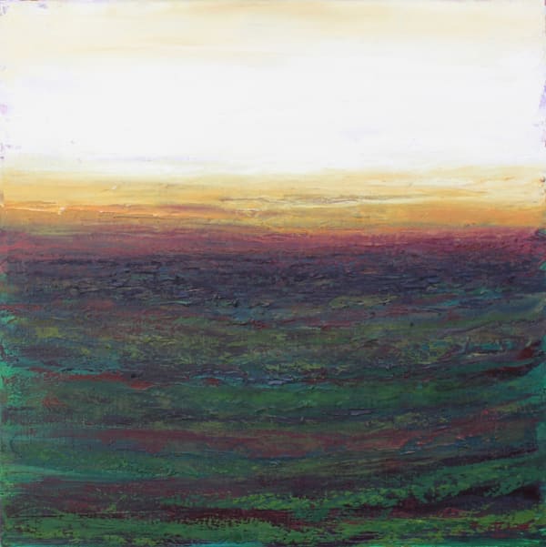 Patrick Grieve Hawley Farm Valley, Late Evening, 2015 oil on linen 90 x 90cm