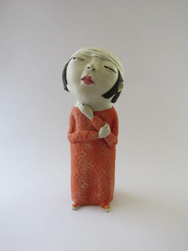 Dai Li Injury #2, 2015 stonewear 30cm x 11cm x 10cm