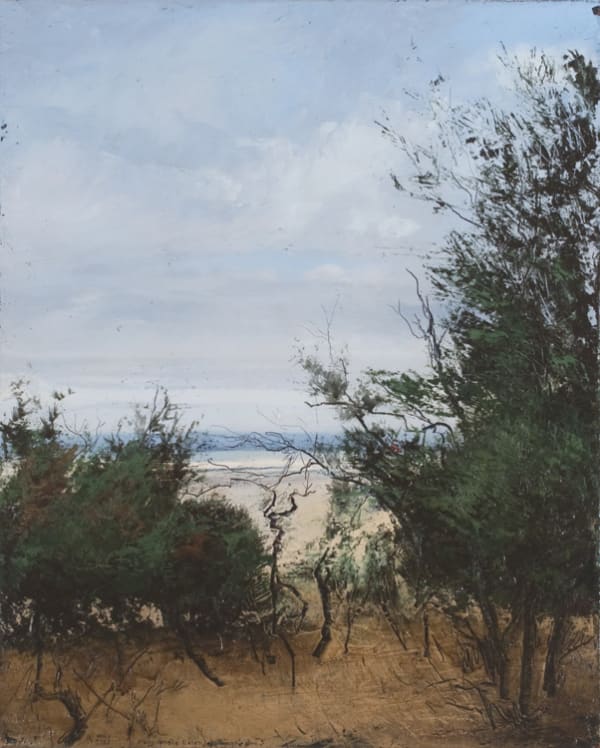 Philip Wolfhagen Study for the Extended Journey No.05, 2010 oil & beeswax on linen, unframed 57h x 46w cm