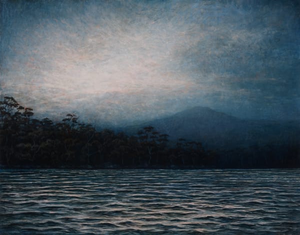 Michaye Boulter Lumen I, 2019 oil on board 28 x 36cm