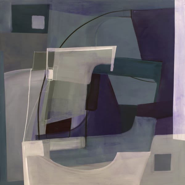 Holly Zeinert Recalibrate Iteration 2.1.2, 2019 acrylic on canvas 150 x 150cm
