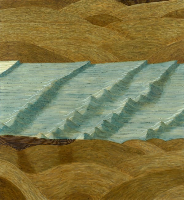 Tim Burns River Flow, 2012 oil on linen 198 x 183cm