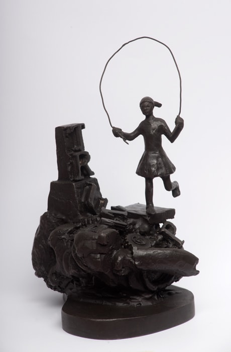 Helen Wright & David Keeling Little wonders for tiny tomorrows II, 2017 bronze 17.5 x 12 x 9 cm edition of 3 + 1 AP