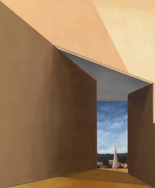 David Keeling Work in the Wall III, 2014 oil on linen 122 x 101cm