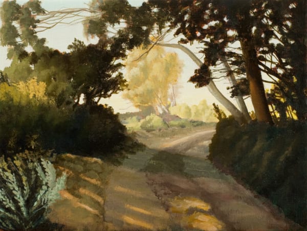 David Keeling Summer walk, 2010 Oil on linen, framed 31h x 41w cm (stretcher size)