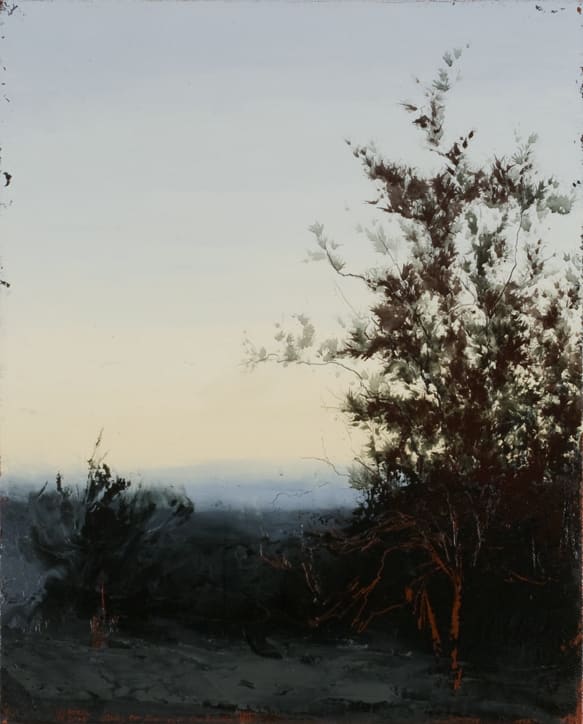 Philip Wolfhagen Study for Journey to the Source VII, 2010 oil & beeswax on linen, unframed 57h x 46w cm