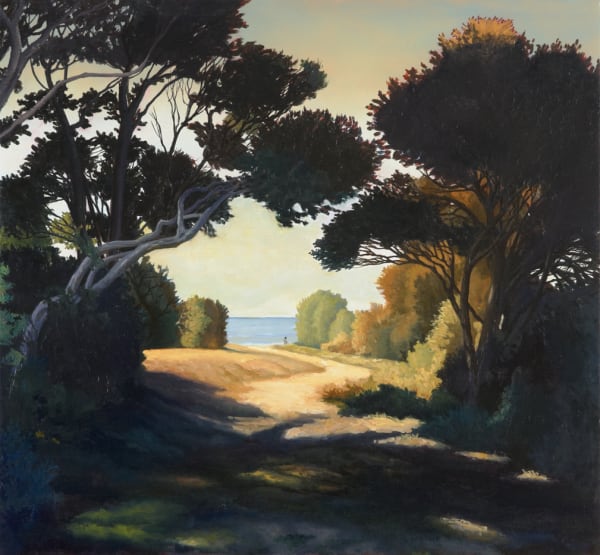 David Keeling Late February, 2014 oil on linen 61 x 66cm