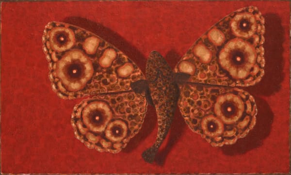 Richard Wastell Flying Fish, 2013/2014 oil & pumice on linen 92 x 153cm (stretcher size)