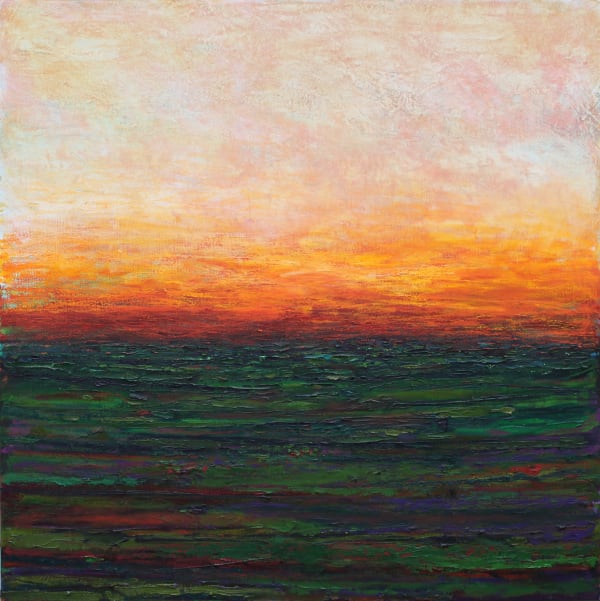 Patrick Grieve Farm Field Late Evening 2, 2013 oil on linen 152 x 152 cm