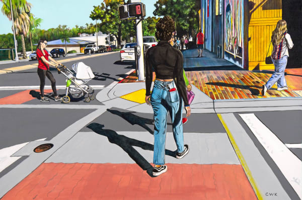 Cecilia Wong Kaiser, The Three Graces Cross The Street