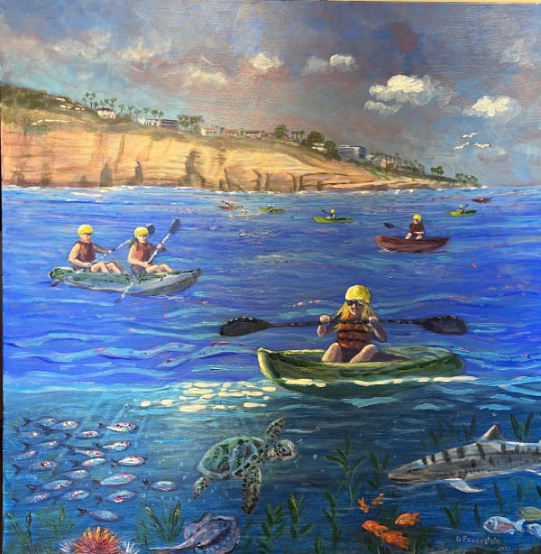 Diane Feuerstein, Above and Below