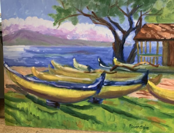 Diane Feuerstein, Maui Canoe Beach