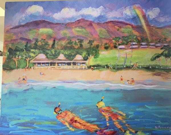Diane Feuerstein, Snorkeling in Maui