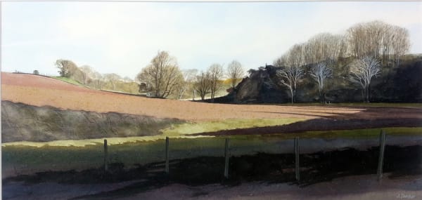 Jim Dunbar RWS, Evening Light, Upper Craigmill