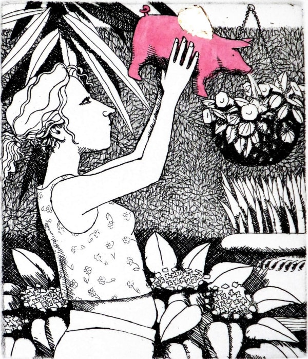 Frans Wesselman RE, Watering pig