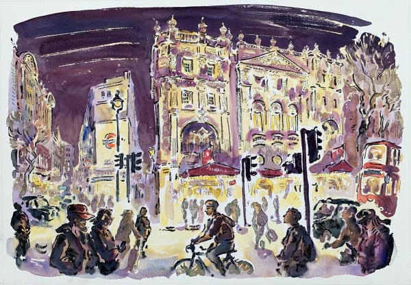 Paul Cox RWS, Wyndhams Theatre Charing Cross Road
