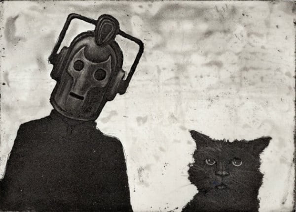 Chris Salmon RE, Cyberman and Cat
