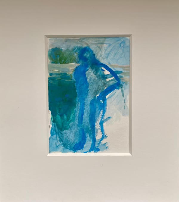 Davina Jackson ARWS, Figure in Blue