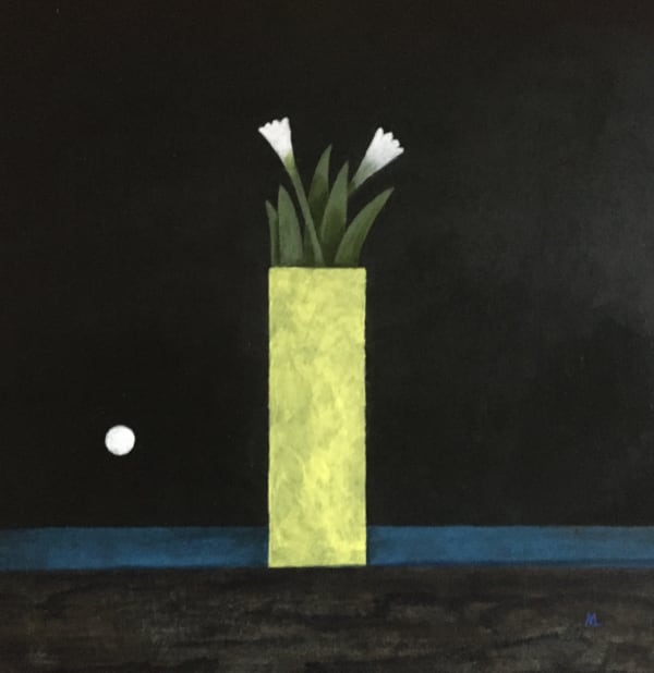 Martin Leman RWS, Evening Flowers