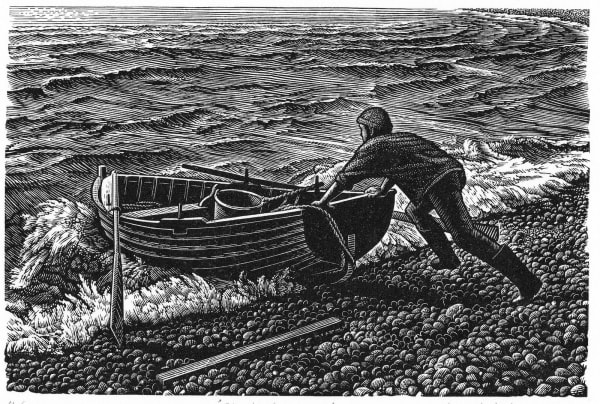 Howard Phipps ARE, Chesil Boatman
