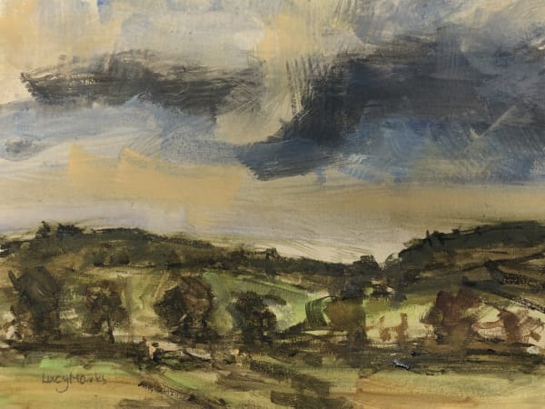 Lucy Marks RWS, Line of Trees