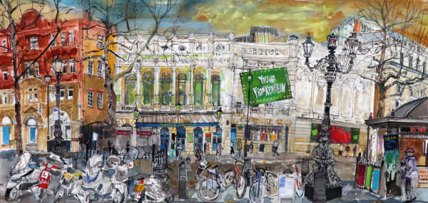 Peter Quinn RWS, Garrick Theatre, Charing Cross Road, London