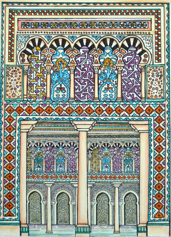 Meg Dutton RE, Patterned Arches