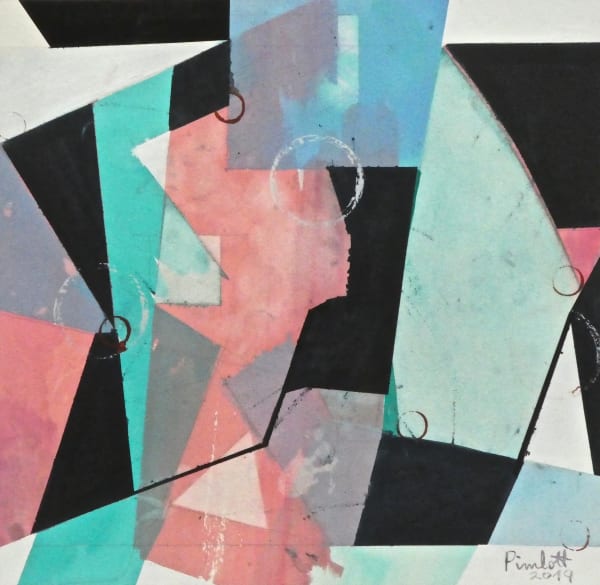 Geoffrey Pimlott Hon Ret RWS, The Pale Red Triangle