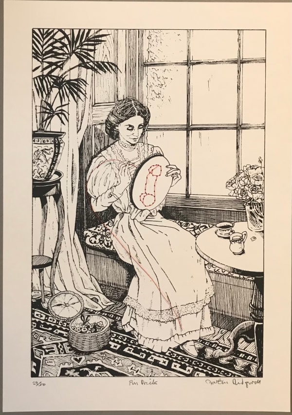 Martin Ridgwell RE, Pin Prick