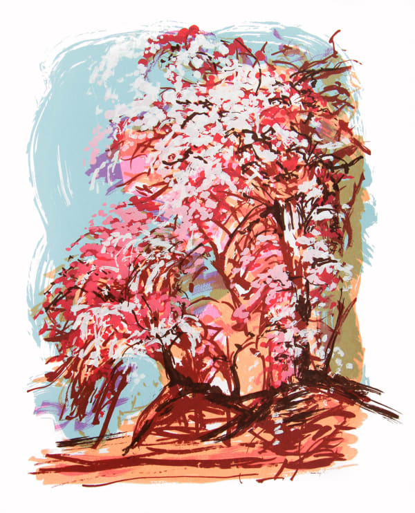 Denise Ballard-Wyllie ARE, Cherry Blossom Front: Languid Spring Afternoon