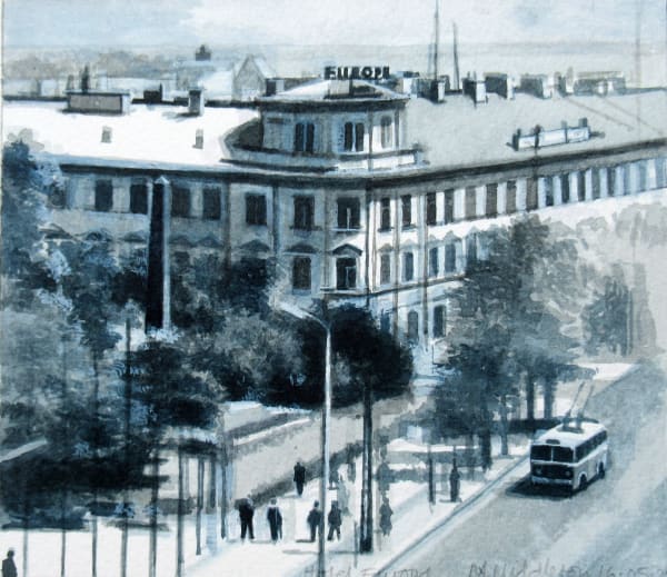 Michael Middleton RWS RE, Hotel Europa