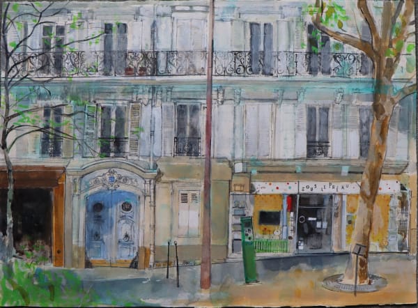 Peter Quinn RWS, Avenue Trudaine, Paris