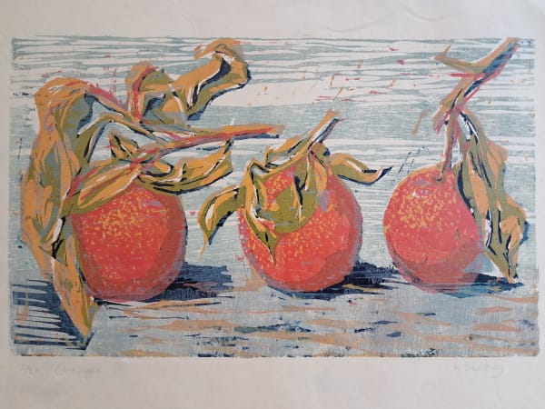 Hilary Daltry RE, Oranges