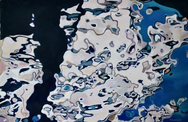 David Paskett PPRWS Hon. RE, Reflected Palazzo Fragments