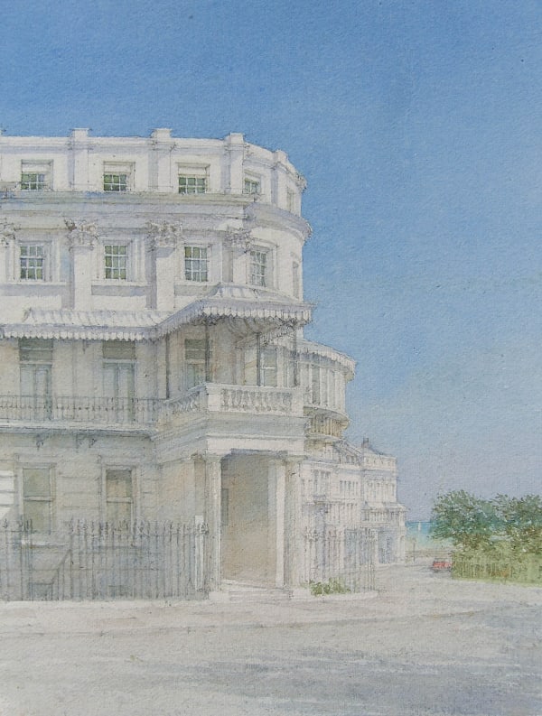 Dennis Roxby Bott RWS, Lewes Crescent Brighton