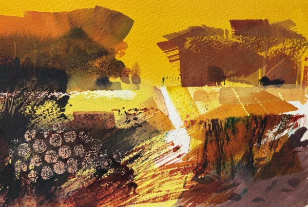 Sue Howells RWS, Autumn, Stay a Little Longer