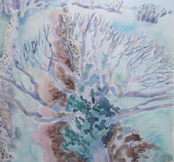 Anne Marlow RWS, Coach Road Oak