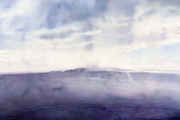 Liz Butler RWS, Stormy Landing