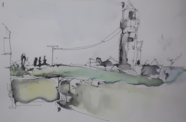 David Hamilton RWS, St Catherine's