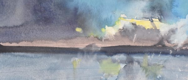 Richard Pikesley RWS, Across the River