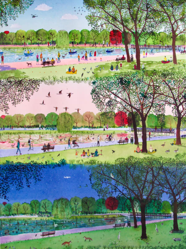 Emma Haworth ARWS, As Day Turns to Night