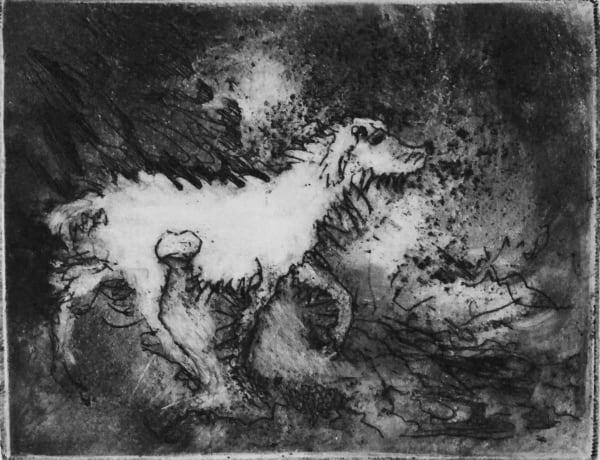 Rosamund Jones RE, Lost Lurcher