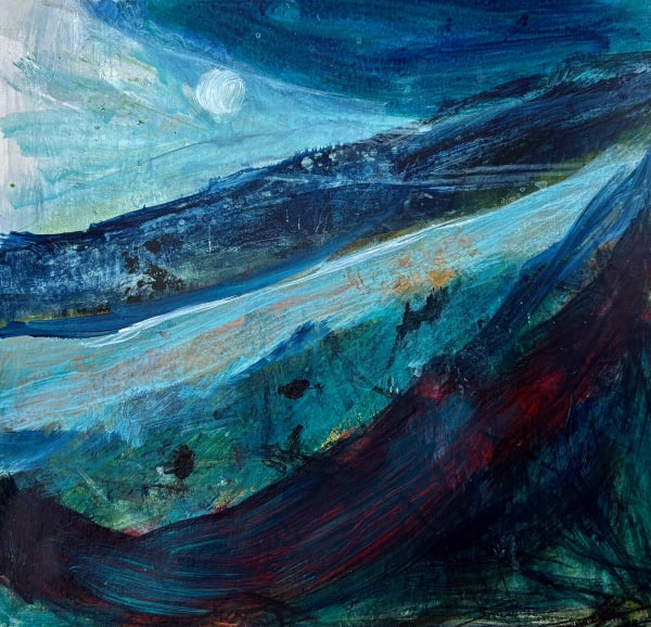 Olivia Adamczyk O'Sullivan RWS, Cold Moon, Mont Ventoux