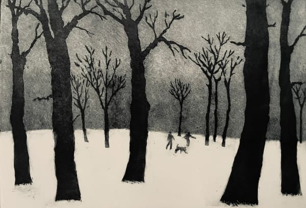 Tim Southall ARE, A Walk in the Snow