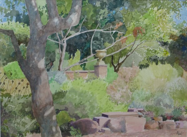 Annie Williams RWS RE, Under the Tree